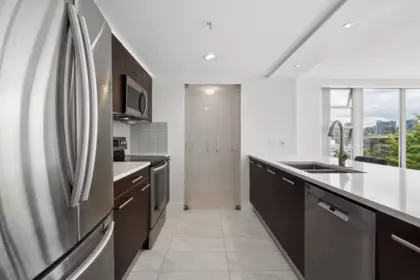 Basement Recreation Room Photo of 501 1228 Marinaside Crescent, Vancouver, BC