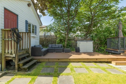Aerial View of 112 Durham Street, New Westminster, BC