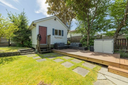 Outdoor Kitchen Photo of 112 Durham Street, New Westminster, BC