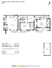 Basement Recreation Room Photo of 1 165 E 45th Avenue, Vancouver, BC