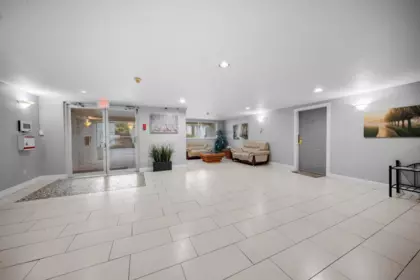 Basement Recreation Room Photo of 205 13680 84 Avenue, Surrey, BC