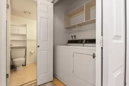 Laundry Room Photo of 202 8725 Elm Drive, Chilliwack, BC