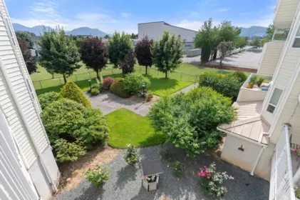 Outdoor Deck Photo of 202 8725 Elm Drive, Chilliwack, BC