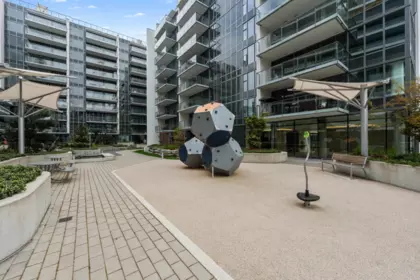 Outdoor Patio Photo of 1189 8671 Hazelbridge Way, Richmond, BC