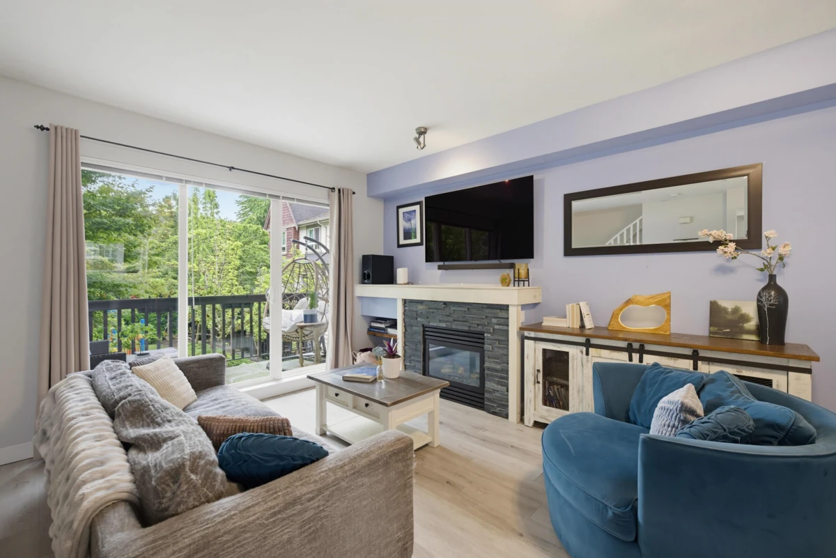 Living Room Photo of 46 7155 189 Street, Surrey, BC