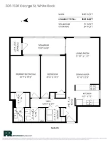 Fitness Center Photo Near 306 1526 George Street, White Rock, BC
