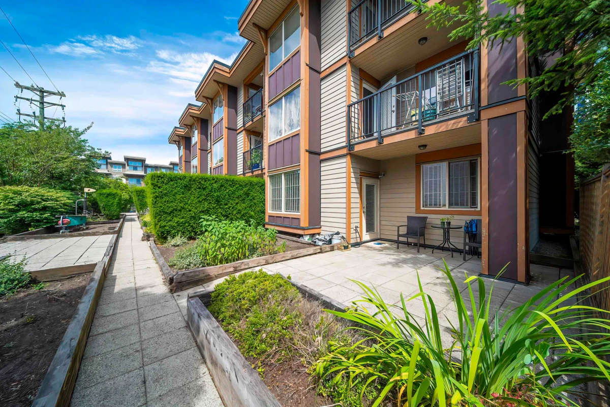 Exterior Rear Photo of 110 5000 Imperial Street, Burnaby, BC