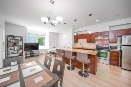 Kitchen Island Photo of 110 5000 Imperial Street, Burnaby, BC