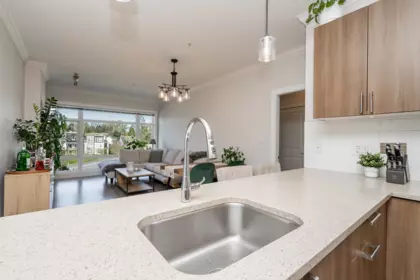 Kitchen Island Photo of 309 11566 224 Street, Maple Ridge, BC