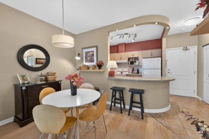 Kitchen Island Photo of 409 6742 Station Hill Court, Burnaby, BC