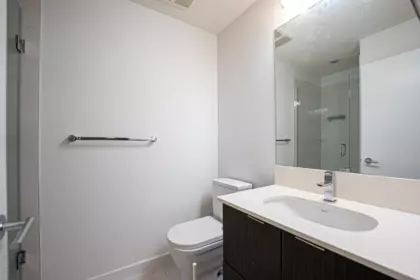 Basement Recreation Room Photo of 105 733 W 3rd Street, North Vancouver, BC