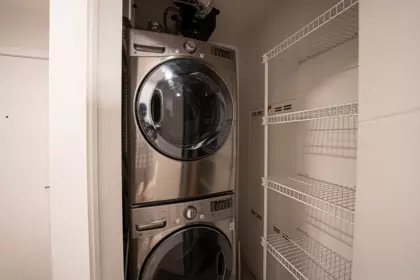 Laundry Room Photo of 105 733 W 3rd Street, North Vancouver, BC