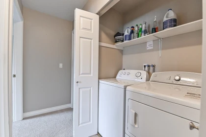 Laundry Room Photo of 207 33233 Bourquin Crescent, Abbotsford, BC