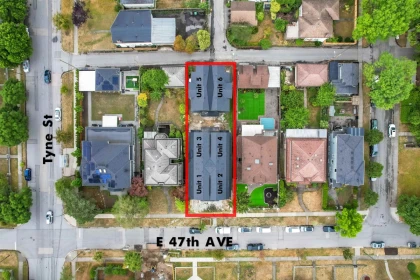 1 3423 E 47th Avenue, Vancouver, BC, Vancouver — Townhouse for sale