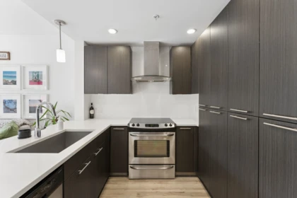 Kitchen Island Photo of 312 733 W 3rd Street, North Vancouver, BC