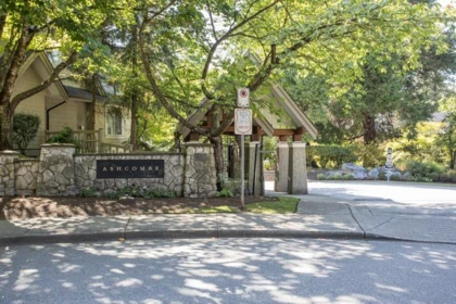 Aerial View of 19 8415 Cumberland Place, Burnaby, BC