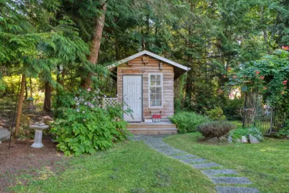 Garden / Landscaping Photo of 4550 Merrill Road, Madeira Park, BC