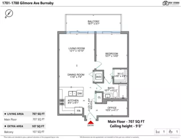 Garden / Landscaping Photo of 1701 1788 Gilmore Avenue, Burnaby, BC