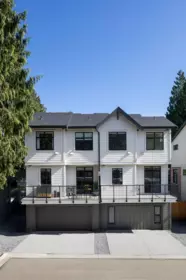 Exterior Rear Photo of 4 2150 Rindall Avenue, Port Coquitlam, BC