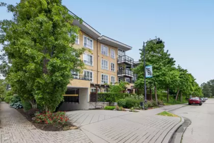 Exterior Rear Photo of 201 23255 Billy Brown Road, Langley, BC