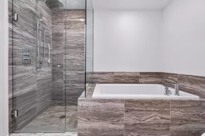 Guest Bathroom Photo of 506 6611 Pearson Way, Richmond, BC