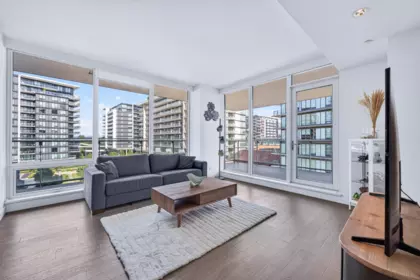 Living Room Photo of 506 6611 Pearson Way, Richmond, BC