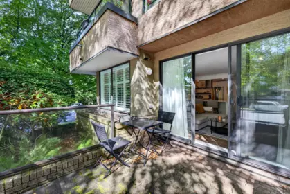 Garage Interior Photo of 101 1702 Chesterfield Avenue, North Vancouver, BC