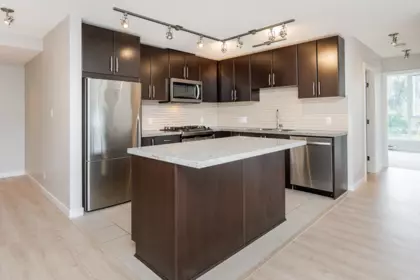 Kitchen Island Photo of 503 660 Nootka Way, Port Moody, BC
