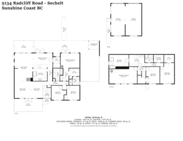 Kitchen Island Photo of 5134 Radcliffe Road, Sechelt, BC