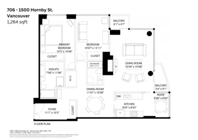 Garden / Landscaping Photo of 706 1500 Hornby Street, Vancouver, BC