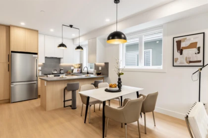 Dining Area Photo of 1 3268 E 18 Avenue, Vancouver, BC