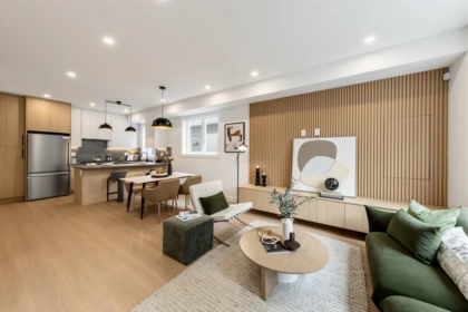 Living Room Photo of 1 3268 E 18 Avenue, Vancouver, BC