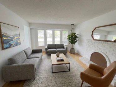 Living Room Photo of 3520 Broadway Street, Richmond, BC