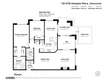 132 5735 Hampton Place, Vancouver, BC, Vancouver — Apartment/Condo for sale