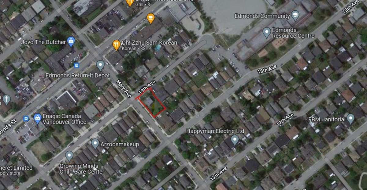 Exterior Rear Photo of 7506 19th Avenue, Burnaby, BC