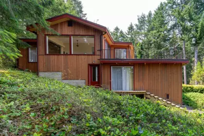 Backyard Photo of 1361 Sturdies Bay Road, Galiano Island, BC