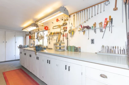 Laundry Room Photo of 1361 Sturdies Bay Road, Galiano Island, BC