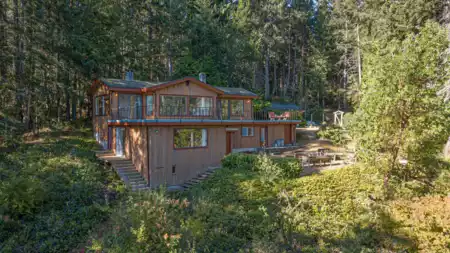 Outdoor Kitchen Photo of 1361 Sturdies Bay Road, Galiano Island, BC