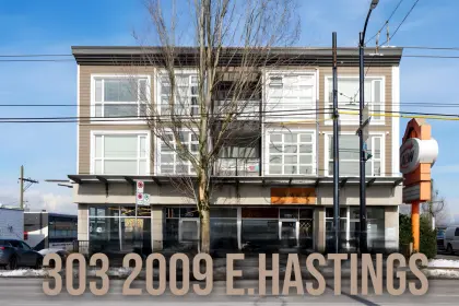 303 2009 E Hastings Street, Vancouver, BC, Vancouver — Apartment/Condo for sale