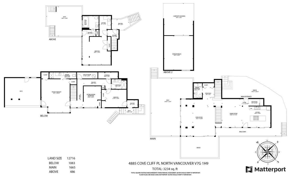 Walk-In Closet Photo of 4885 Cove Cliff Place, North Vancouver, BC