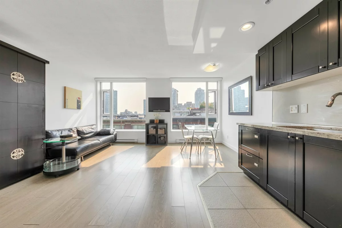 Exterior Rear Photo of 516 1133 Homer Street, Vancouver, BC