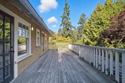 Aerial View of 1350 W 15th Avenue, Vancouver, BC