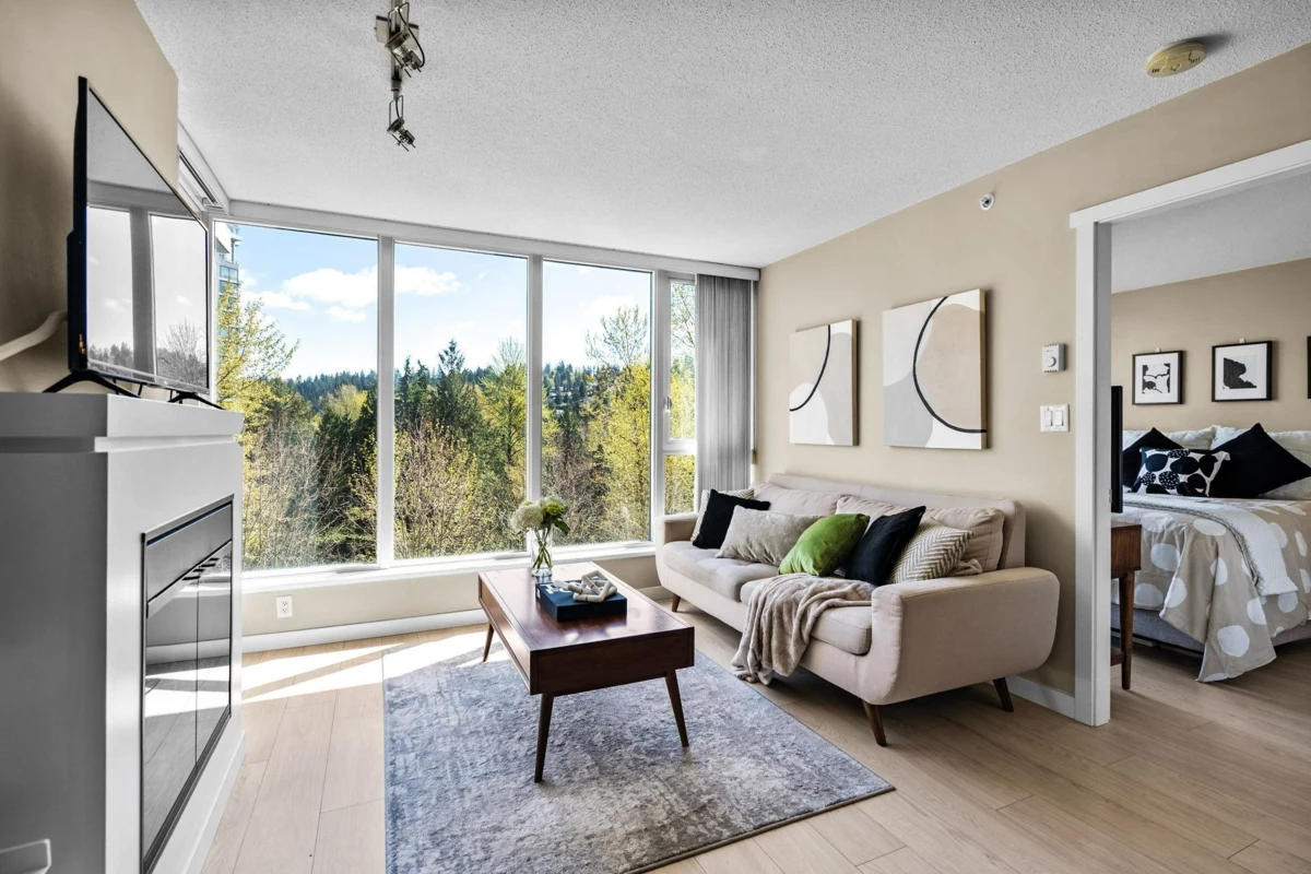 Exterior Rear Photo of 1009 660 Nootka Way, Port Moody, BC