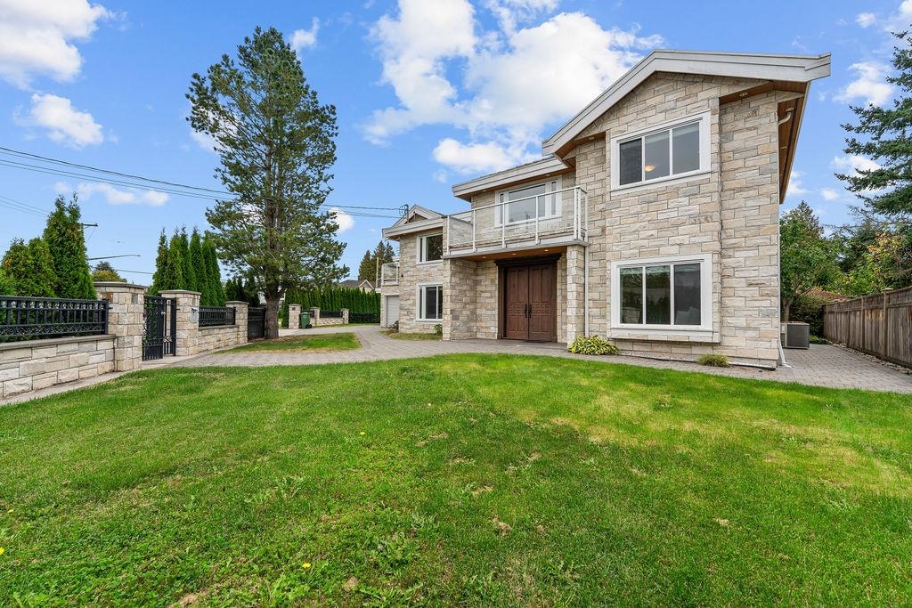 Aerial View of 9200 Saunders Road, Richmond, BC