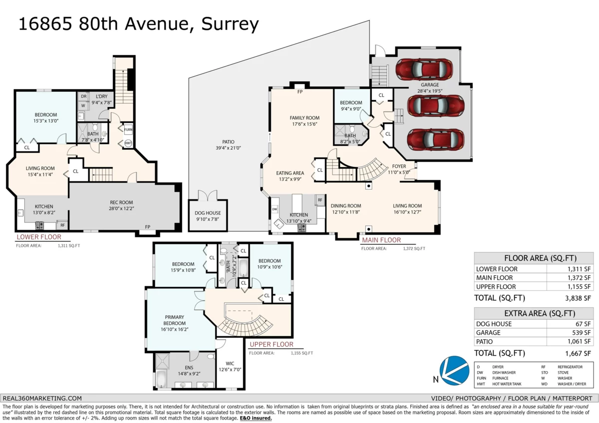 Playground / Recreational Area Near 16865 80 Avenue, Surrey, BC