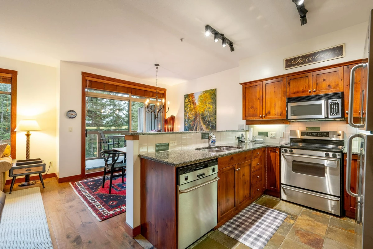 Breakfast Nook Photo of 25 2301 Taluswood Place, Whistler, BC