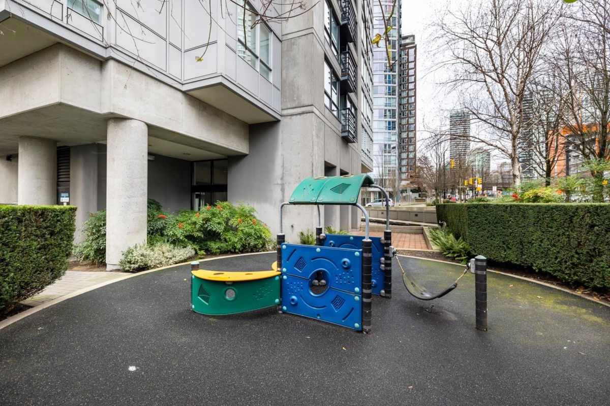 Aerial View of 2706 1438 Richards Street, Vancouver, BC