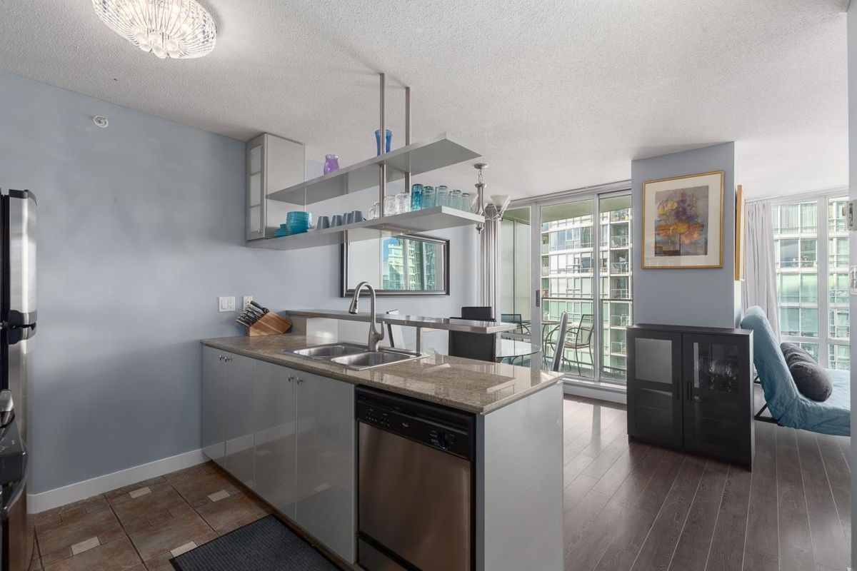 Exterior Rear Photo of 2706 1438 Richards Street, Vancouver, BC