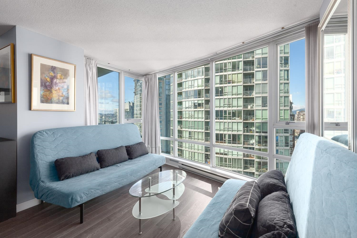 Primary Bedroom Photo of 2706 1438 Richards Street, Vancouver, BC