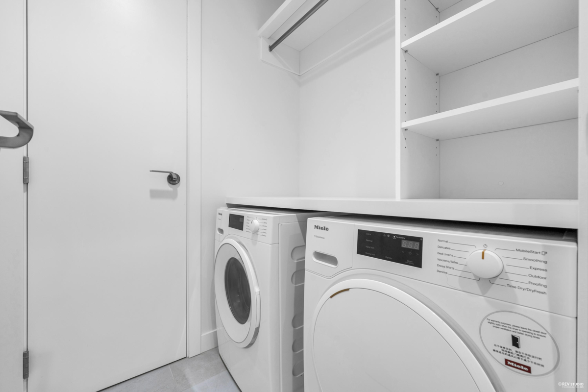 Laundry Room Photo of 313 6811 Pearson Way, Richmond, BC